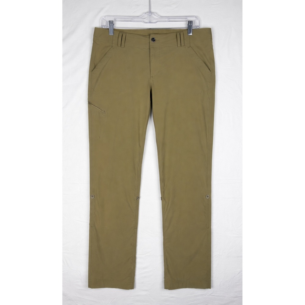 Marmot Womens Hiking Pants Convertible Roll Up Khaki Outdoor Performance 12 XL